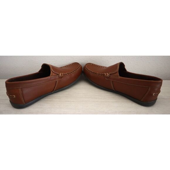 Florsheim 16564-257 Kids Sz 3M Saddle Tan Brown Jasper Venetian Jr. Loafers - Picture 11 of 12